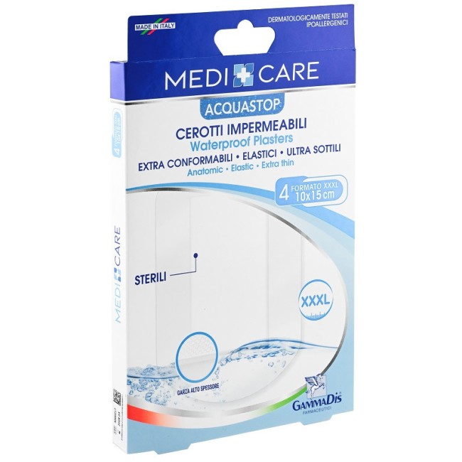 Cerotto Medicare Pu Sterili 10x15 4 Pezzi