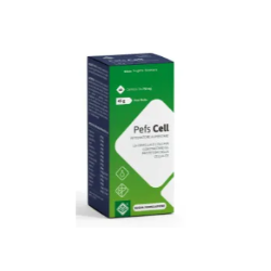 Confezione da 60 capsule di Gheos Pefs Cell, integratore per gli inestetismi della cellulite.