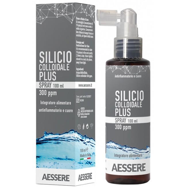 Silicio Colloidale Plus Spray 300ppm 100 Ml