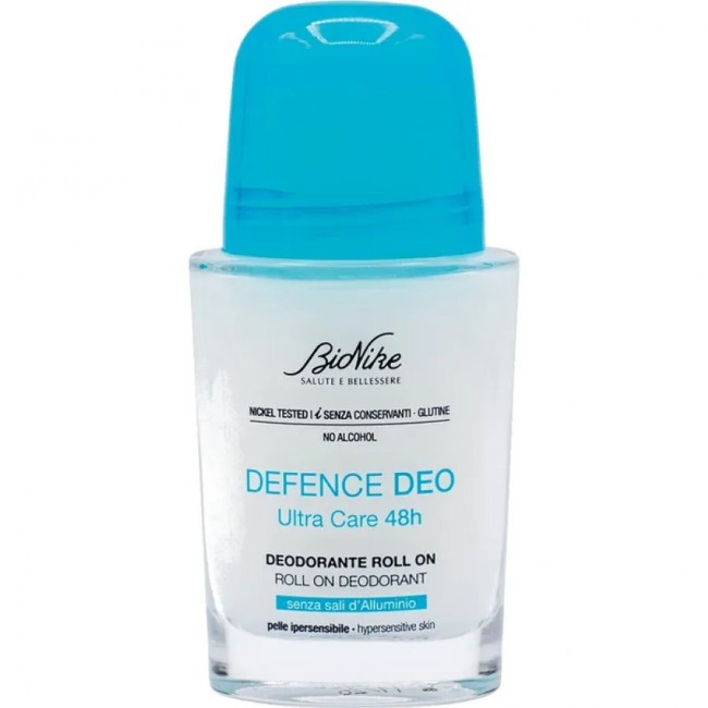 Flacone Roll On da 50 ml di Bionike Defence Deo Ultra Care Roll On Senza Sali D'Alluminio Flacone Roll On da 50 ml di Bionike Defence Deo Ultra Care Roll On Senza Sali D'Alluminio