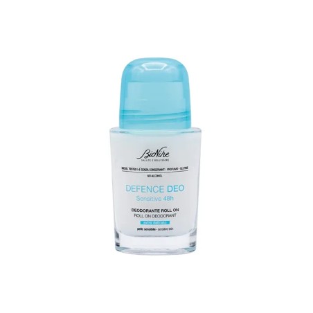 Flacone Roll On da 50 ml di Bionike Defence Deo Sensitive Deodorante Delicato