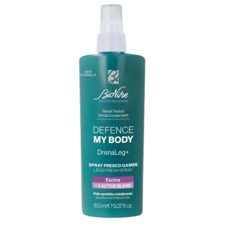 Flacone Spray da 100 ml di Bionike My Body Drenaleg+ Spray Defaticante