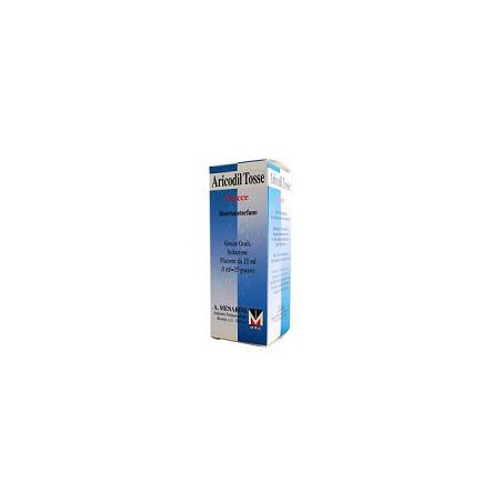 A.Menarini Aricodiltosse Gocce Orali Soluzione Trattamento Sintomatico Della Tosse Flacone 25ml A.Menarini Aricodiltosse Gocce Orali Soluzione Trattamento Sintomatico Della Tosse Flacone 25ml