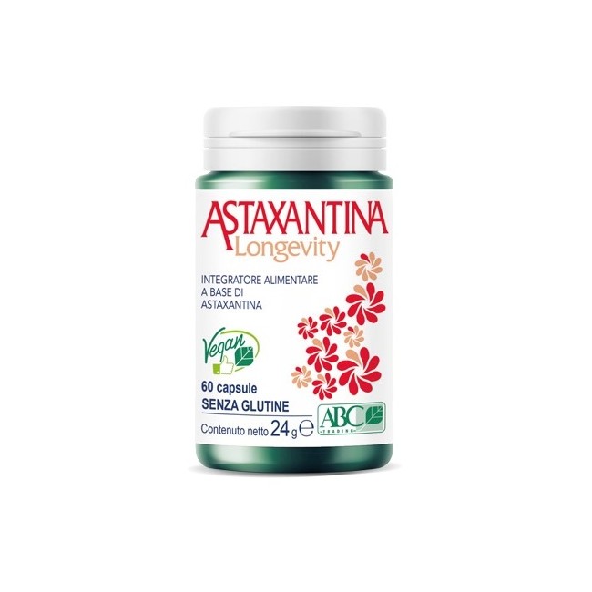 Astaxantina Longevity 60 Capsule Da 0,4 G Astaxantina Longevity 60 Capsule Da 0,4 G