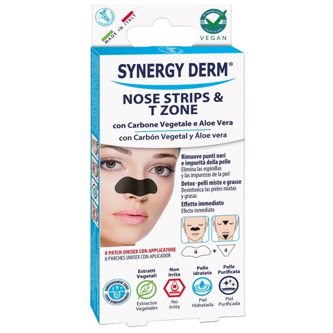 Synergy Dermatologica Nose Strips & T Zone 8 Pezzi Synergy Dermatologica Nose Strips & T Zone 8 Pezzi