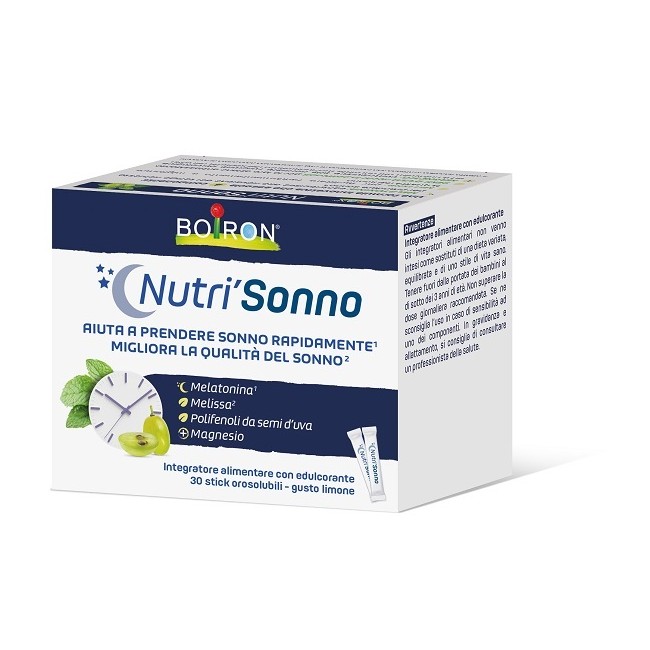 Nutri'sonno 30 Stick Orosolubili Gusto Limone