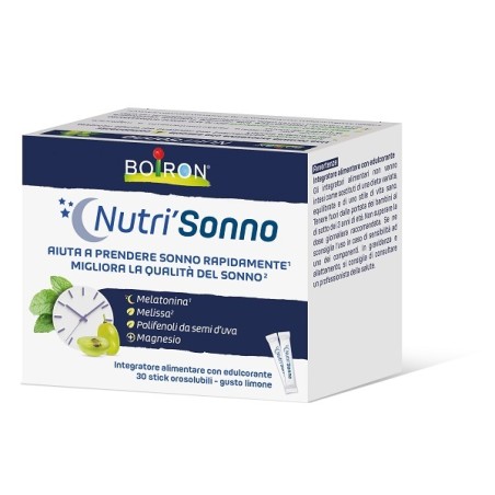 Nutri'sonno 30 Stick Orosolubili Gusto Limone