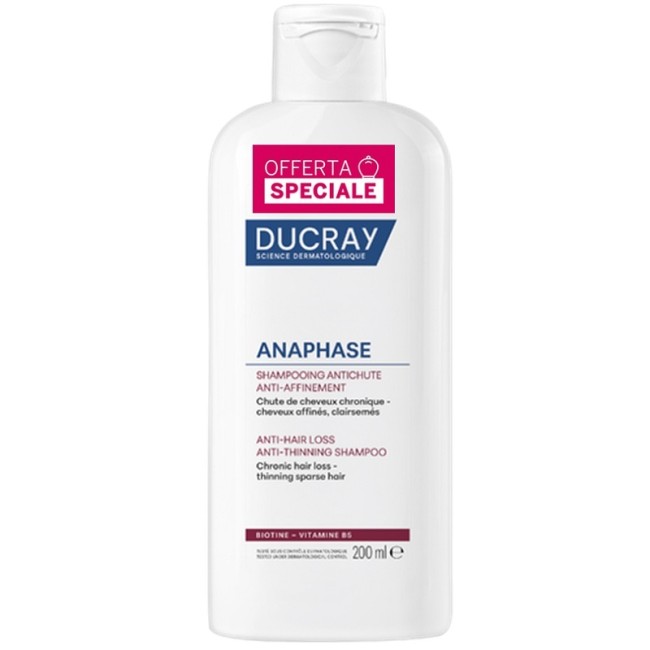 Flacone da 200 ml di Ducray Anaphase Shampoo Rinforzante Caduta e Assottigliamento Capelli Flacone da 200 ml di Ducray Anaphase Shampoo Rinforzante Caduta e Assottigliamento Capelli
