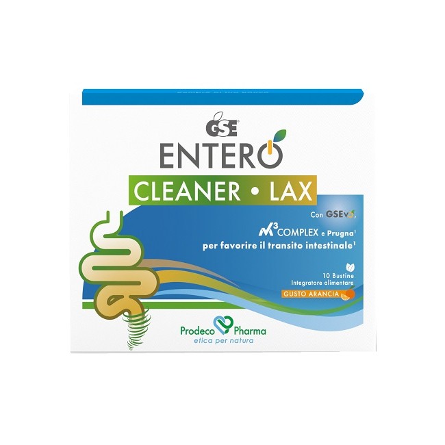 Gse Entero Cleaner Lax 10 Bustine Gse Entero Cleaner Lax 10 Bustine