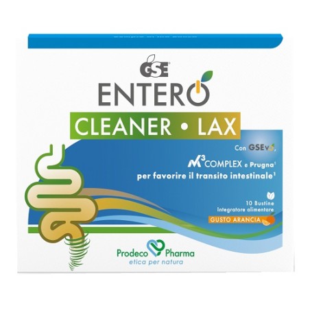 Gse Entero Cleaner Lax 10 Bustine Gse Entero Cleaner Lax 10 Bustine