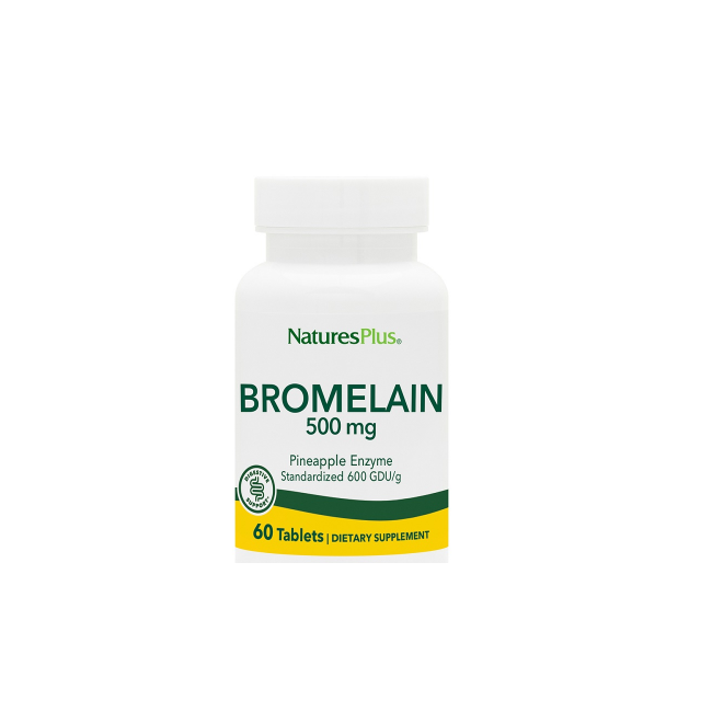 Confezione da 60 tavolette di Natures Plus Bromelaina, integratore per cellulite, digestione e microcircolo. Confezione da 60 tavolette di Natures Plus Bromelaina, integratore per cellulite, digestione e microcircolo.
