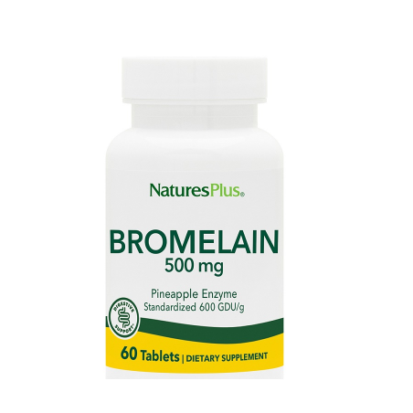 Confezione da 60 tavolette di Natures Plus Bromelaina, integratore per cellulite, digestione e microcircolo. Confezione da 60 tavolette di Natures Plus Bromelaina, integratore per cellulite, digestione e microcircolo.