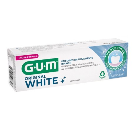Gum Original White Dentifricio Sbiancante 75 Ml Nuova Formula Gum Original White Dentifricio Sbiancante 75 Ml Nuova Formula