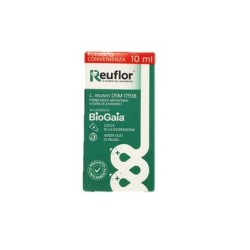 Flacone da 10 ml di Reuflor Integratore Di Fermenti Lattici Per La Flora Batterica Intestinale Flacone.