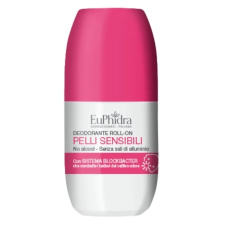 Euphidra Deodorante Roll-on Pelli Sensibili 50 Ml Euphidra Deodorante Roll-on Pelli Sensibili 50 Ml