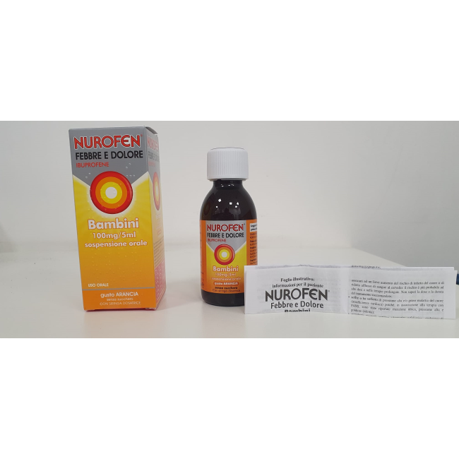 Nurofen Febbre D Bb100mg/5ml A Nurofen Febbre D Bb100mg/5ml A