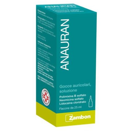Anauran Gocce Auricolari Flacone 25ml Anauran Gocce Auricolari Flacone 25ml