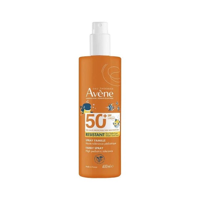 Flacone Spray da 400 ml di Avene Solari Latte Solare Family Flacone Spray da 400 ml di Avene Solari Latte Solare Family