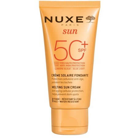 Tubetto da 50 ml di Nuxe Sun Crema Solare Protettiva Viso Spf 50+ Tubetto da 50 ml di Nuxe Sun Crema Solare Protettiva Viso Spf 50+