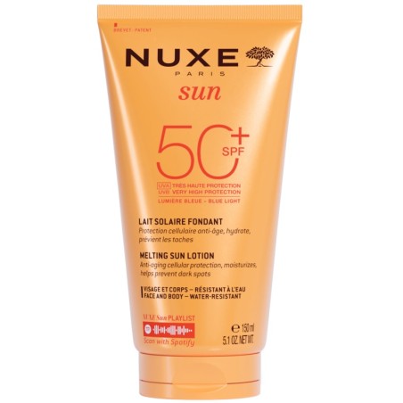 Tubo da 150 ml di Nuxe Sun Latte Solare Protettivo Anti Età Viso e Corpo Spf 50+ Tubo da 150 ml di Nuxe Sun Latte Solare Protettivo Anti Età Viso e Corpo Spf 50+