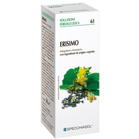 Erisimo 61 Soluzione Idroalcolica 50 Ml Erisimo 61 Soluzione Idroalcolica 50 Ml