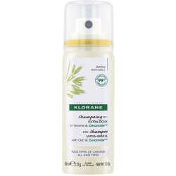 Klorane Shampoo Secco Extra Delicato Avena&ceramide Tutti I Tipi Di Capelli Spray 50 Ml
