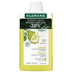 Flacone da 400 ml di Klorane Shampoo Polpa di Cedro