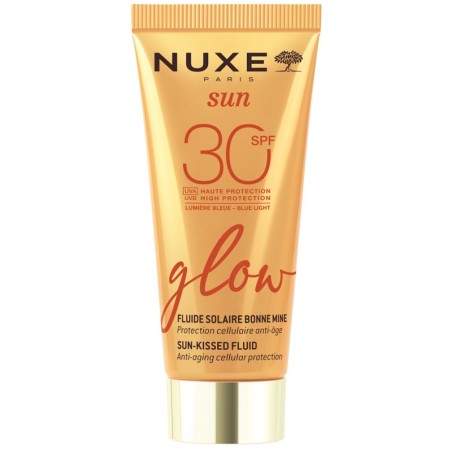 Tubetto da 40 ml di Nuxe Sun Fluido Solare Viso Glow Protettivo Spf 30 Tubetto da 40 ml di Nuxe Sun Fluido Solare Viso Glow Protettivo Spf 30