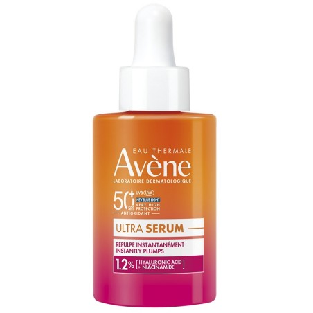 Flacone da 30 ml di Avene Solari Ultra Siero Rimpolpante Spf 50+ Flacone da 30 ml di Avene Solari Ultra Siero Rimpolpante Spf 50+