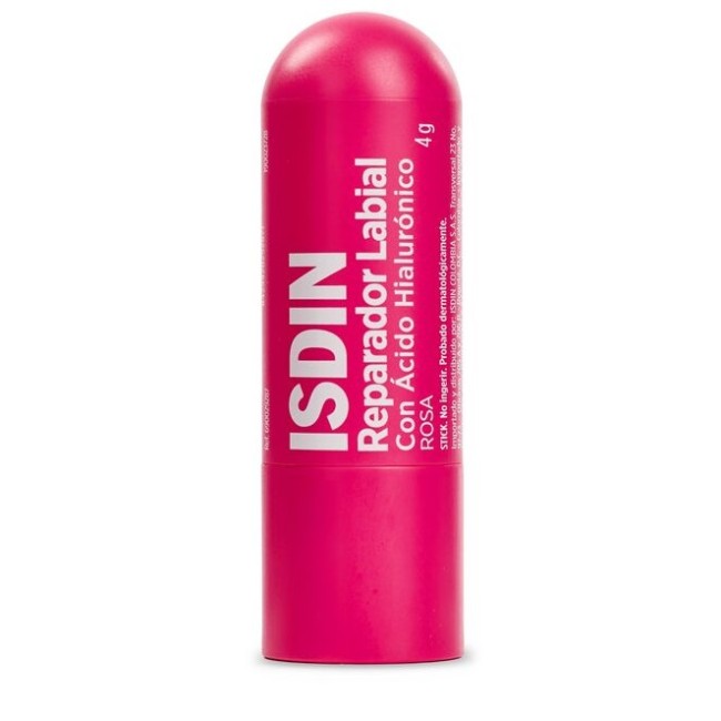 Stick da 4 gr di Isdin Reparador Labial Pink Rosa
