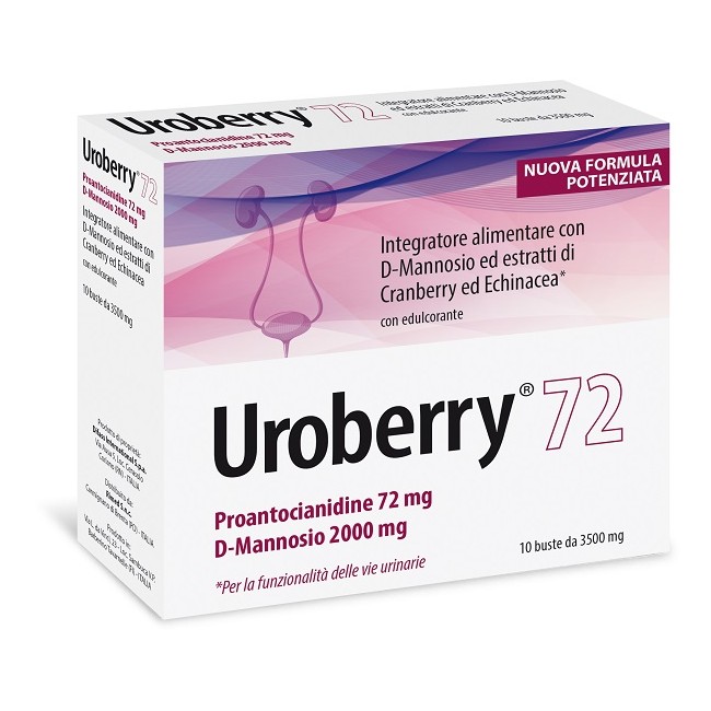 Uroberry 72 10 Buste Da 3500 Mg
