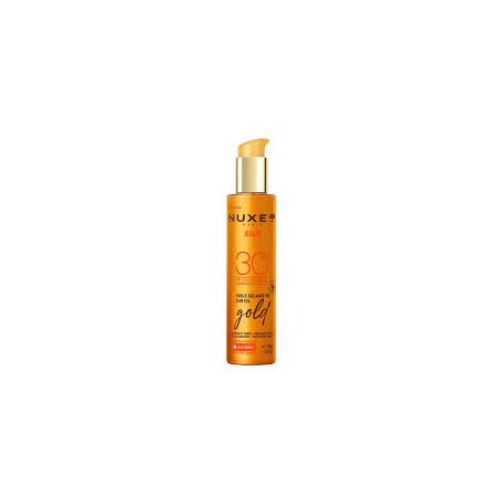 Flacone da 150 ml di Nuxe Sun Olio Solare Protettivo Dorato Viso e Corpo Spf 30 Flacone da 150 ml di Nuxe Sun Olio Solare Protettivo Dorato Viso e Corpo Spf 30