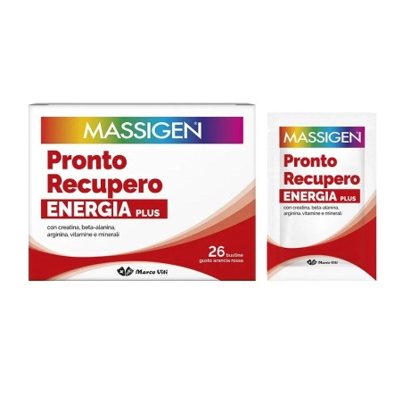 Massigen Pronto Recupero Plus Integratore Ricostituente 26 Bustine