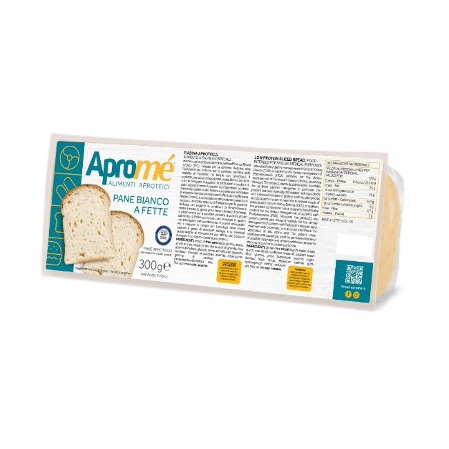 Aprome' Pane Bianco Fette 300 G Aprome' Pane Bianco Fette 300 G
