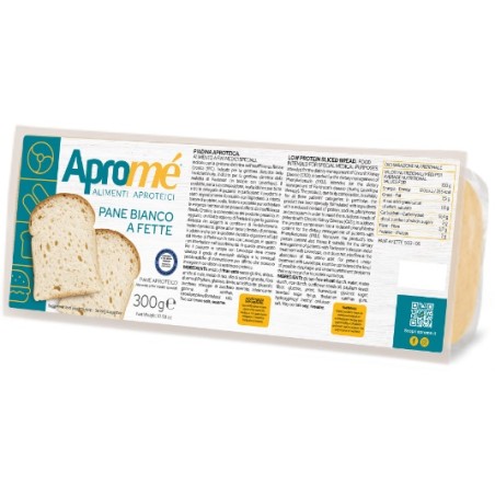 Aprome' Pane Bianco Fette 300 G Aprome' Pane Bianco Fette 300 G