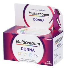 Confezione da 60 compresse di Multicentrum Donna Multivitaminico E Multiminerale Per Donne Sotto i 50 Anni. Confezione da 60 compresse di Multicentrum Donna Multivitaminico E Multiminerale Per Donne Sotto i 50 Anni.