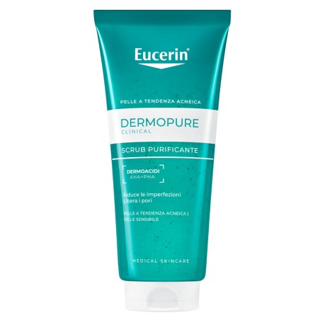 Eucerin Dermopure Clinical Scrub Trattamento Esfoliante Acne 100 Ml Eucerin Dermopure Clinical Scrub Trattamento Esfoliante Acne 100 Ml