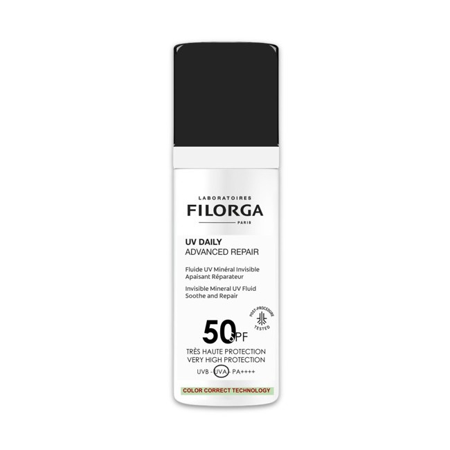 Flacone da 50 ml di Filorga Daily Repair Mineral Uv Spf 50