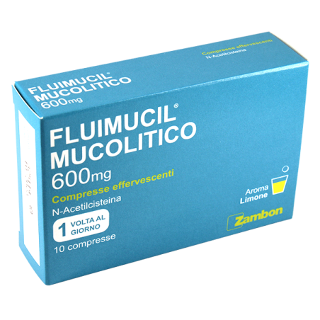 Fluimucil Mucol 10 Compresse Eff600mg