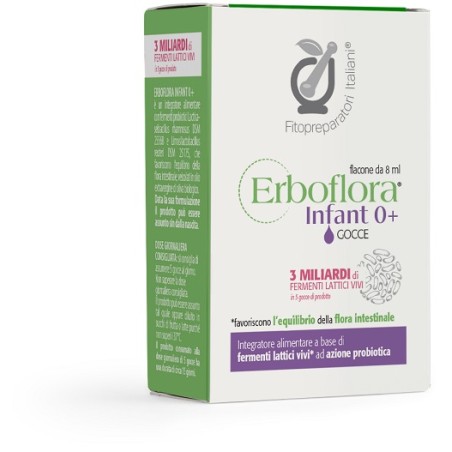 Fitopreparatori Italiani Erboflora Infant 0+ Gocce 8 Ml