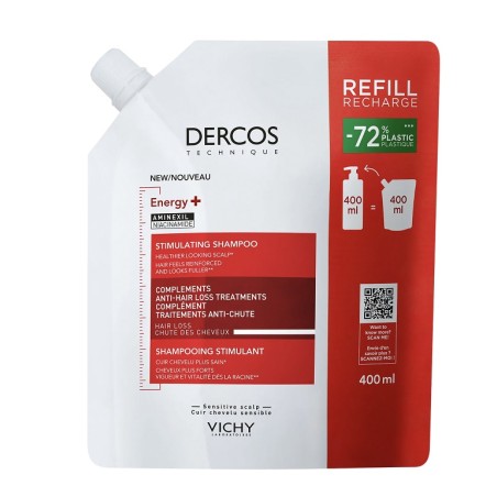 Dercos Technique Shampoo Energizzante Refill 400 Ml Dercos Technique Shampoo Energizzante Refill 400 Ml