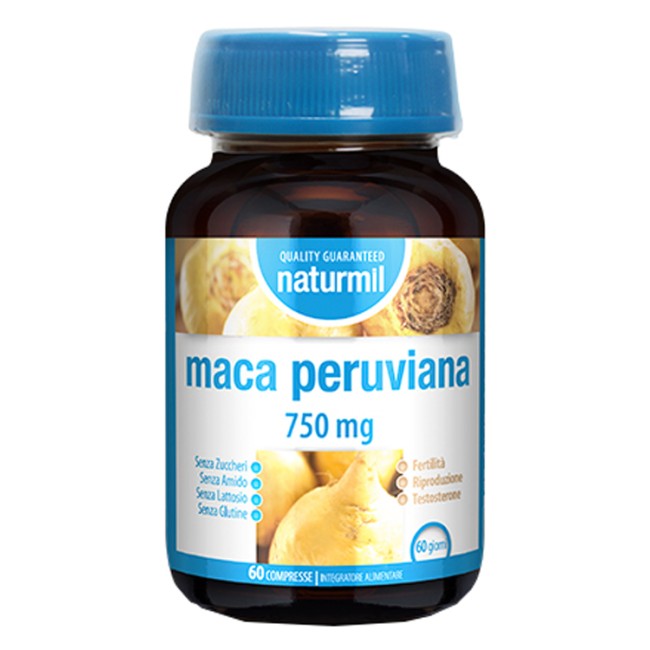 Naturmil Maca Peruviana 750 Mg 60 Compresse Naturmil Maca Peruviana 750 Mg 60 Compresse