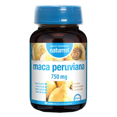 Naturmil Maca Peruviana 750 Mg 60 Compresse Naturmil Maca Peruviana 750 Mg 60 Compresse