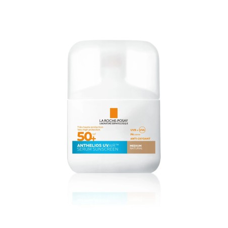 Flacone da 50 ml di La Roche Posay Anthelios Uvair Fluido Colorato Spf 50+ Medium Flacone da 50 ml di La Roche Posay Anthelios Uvair Fluido Colorato Spf 50+ Medium