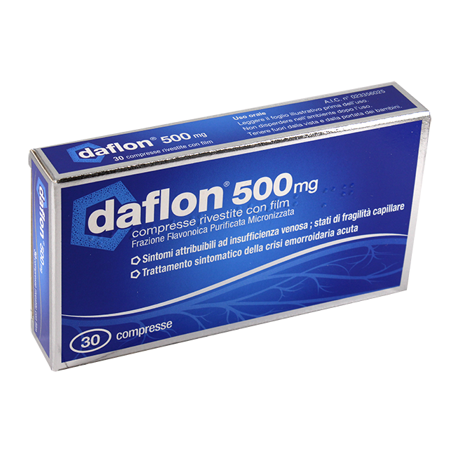 Daflon 30 Compresse Rivestite 500mg