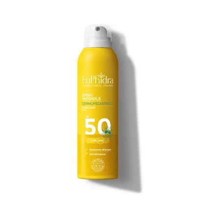 Flacone spray da 200 ml di Euphidra Ka Spray Solare Invisibile Dermopediatrico Spf 50 Flacone spray da 200 ml di Euphidra Ka Spray Solare Invisibile Dermopediatrico Spf 50