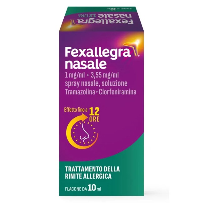 Fexallegra Nasale Spray Antiallergico Per Liberare Il Naso Chiuso E Sternuti 10 Ml