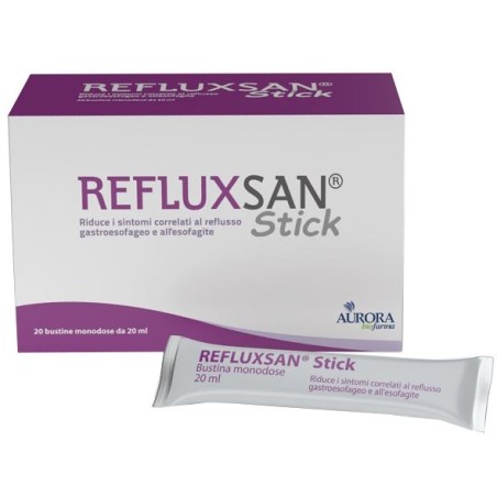 Refluxsan Stick 20 Bustine Monodose Da 20 Ml Senza Glutine Senza Lattosio