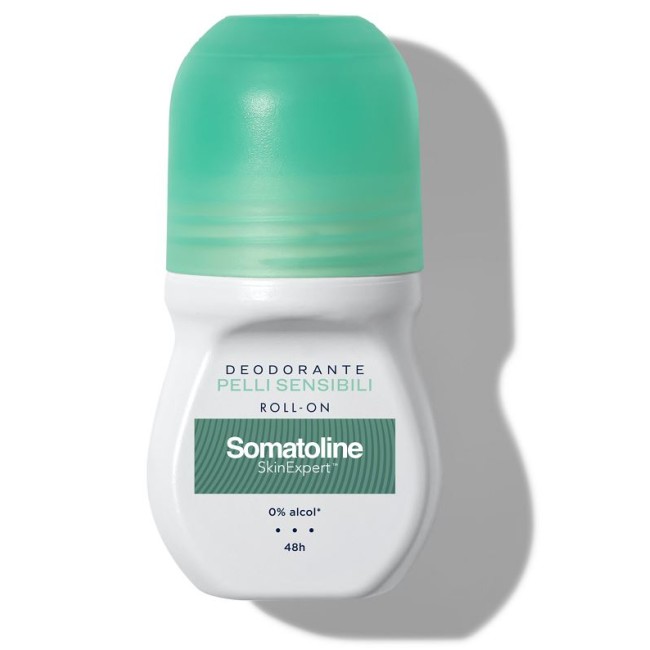 Confezione da 50 ml di Somatoline Deodorante Roll On Pelle Sensibile Confezione da 50 ml di Somatoline Deodorante Roll On Pelle Sensibile