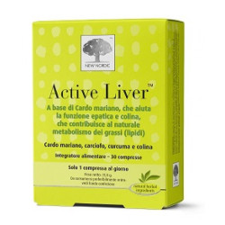 ACTIVE LIVER INTEGRATORE DEPURATIVO PER IL FEGATO 30 COMPRESSE